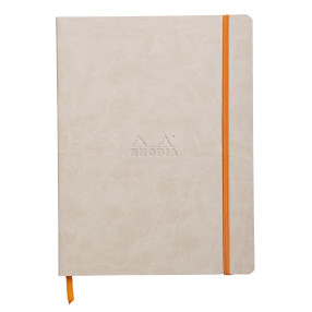 Rhodia Softcover Notebook - Large - Beige - Dotted